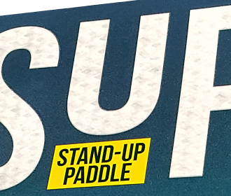 Stand up Paddle vernis effet sable